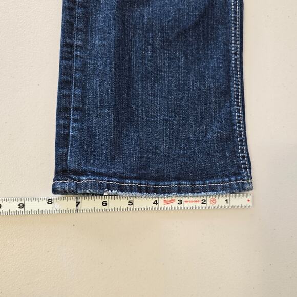 Silver Jeans Elyse Straight Women's 16 Blue Dark Wash - Picture 16 of 16